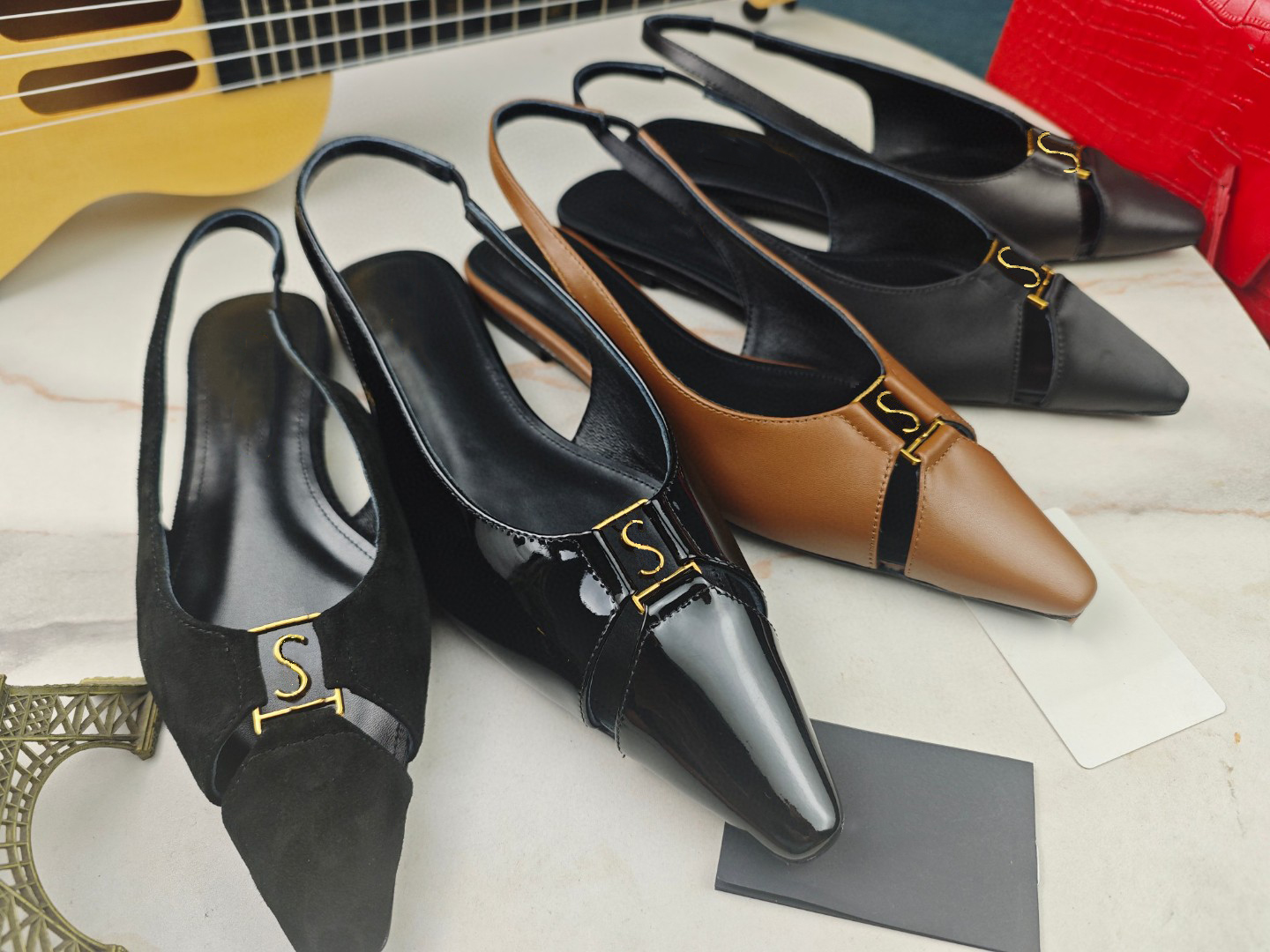 New Spring/Summer Collection Luxury Designer Sandals Flat Shoes Women's Letter Ankle Buckle Formal Shoes Casual Fashion Sandals