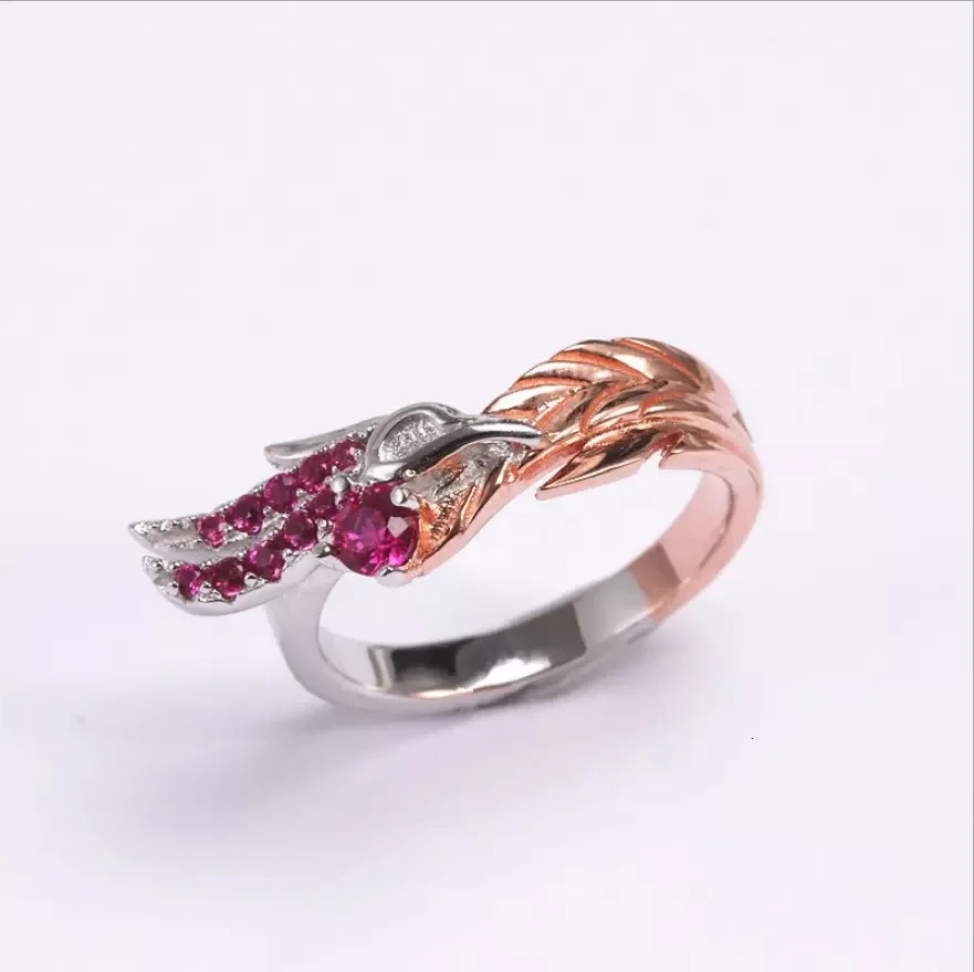 LISM Game Ring League of Heroes Rakan and Xayah Couples rings Personality Fine jewelry Game Characters 250103