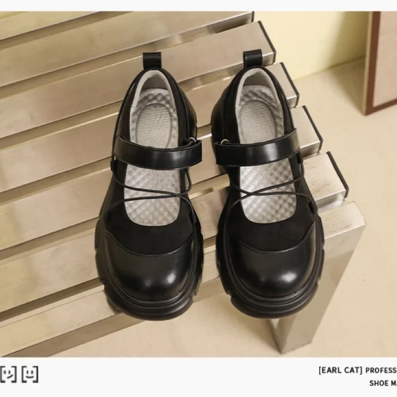 High Quality Thick Sole Matching Color Light Mouth Fashion All Comfortable Non-slip Breathable Wear-resistant Single Shoes Women 250103