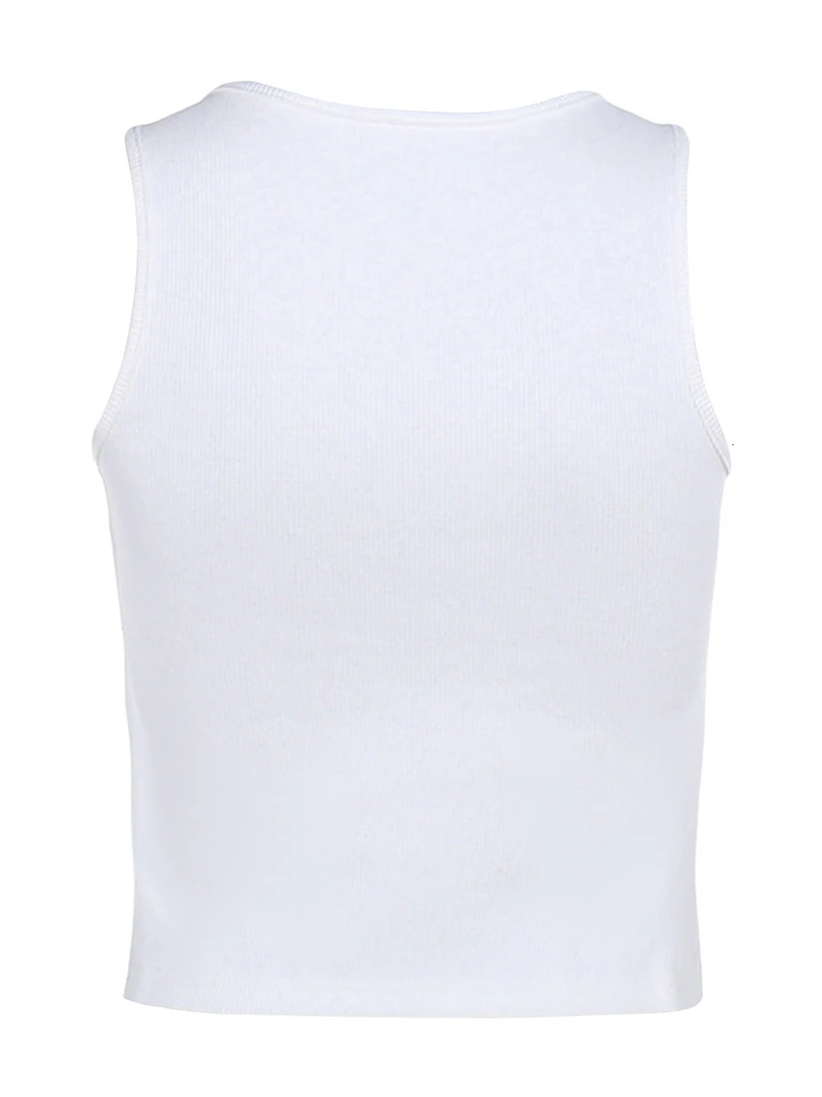 Womens Y2k fairy print vest sleeveless graphic print crop vest top E-Girl Goth Grunge vest retro streetwear basic fashion 250103