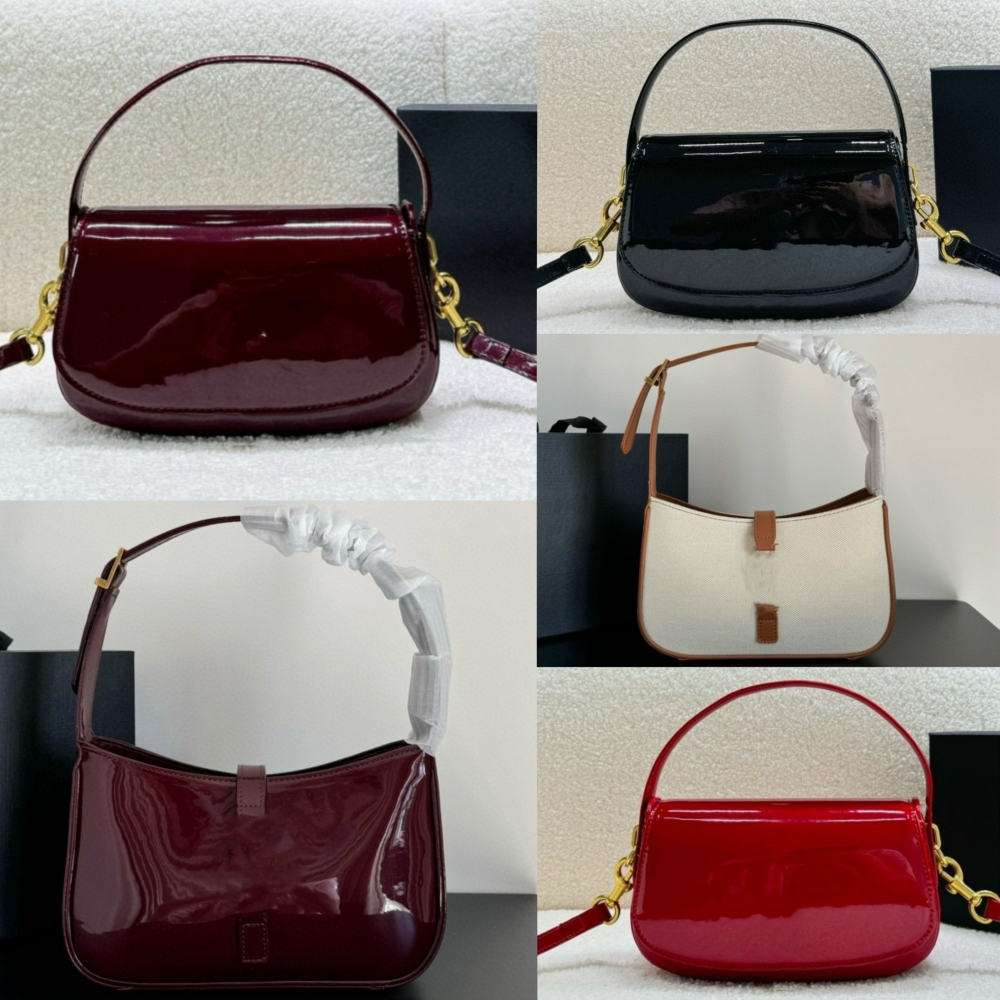 Icare Maxi Bags Hobo Bag Axillary Shoulder Women Flaps Chain Handbags Luxury Patent Leather Handbag Clutch Messenger Shopping Tote Crossbody Purse Men