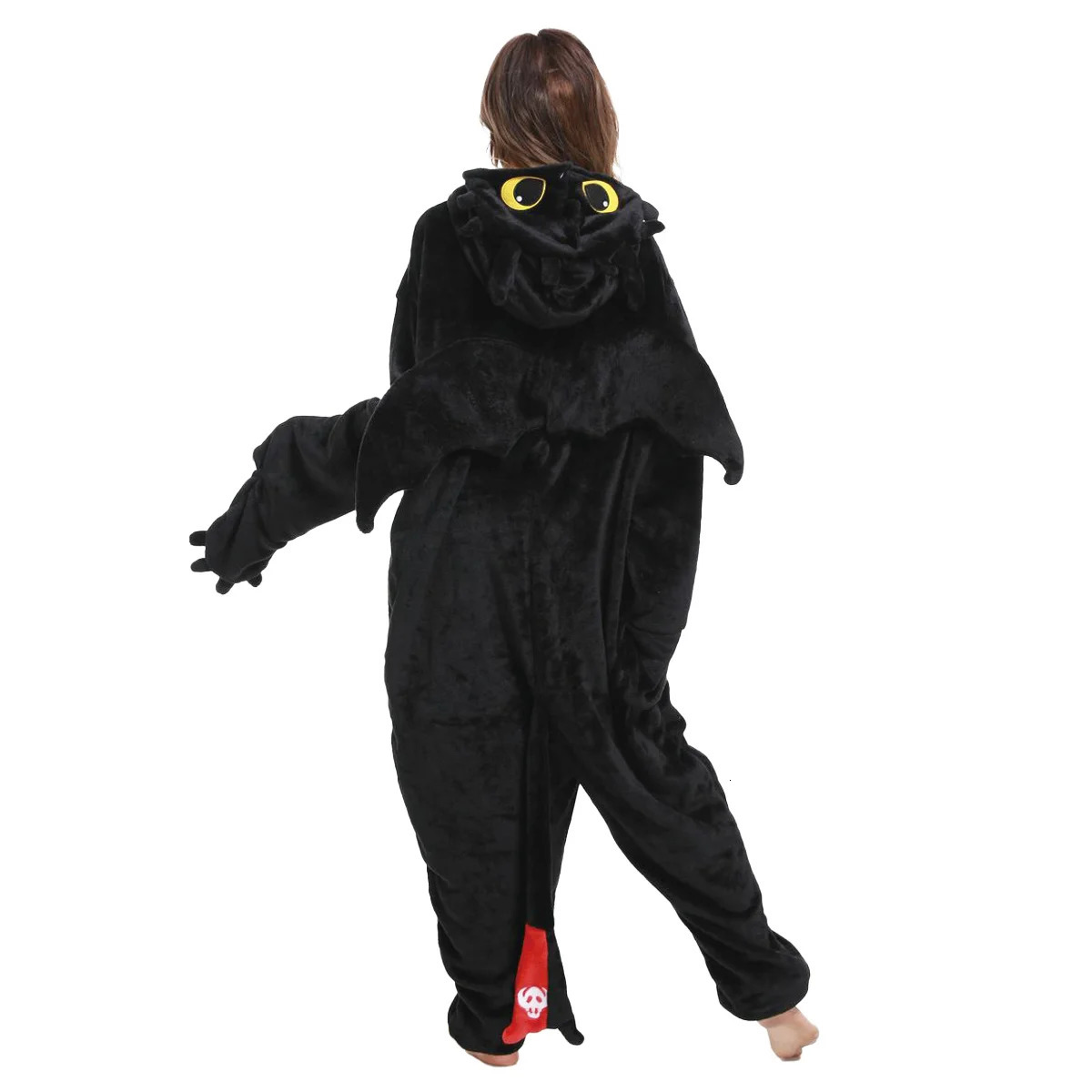 Kigurumi Toothless Onesie Pajamas Adult Jumpsuit Animal Onesies Pyjamas How to Train Dragon Pajama Cosplay Costume 250103
