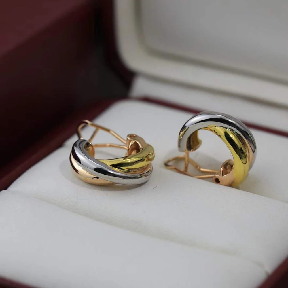 925 Sterling Silver Earrings for Women Temperament Nail Ear clip Party Premium Jewelry 250103
