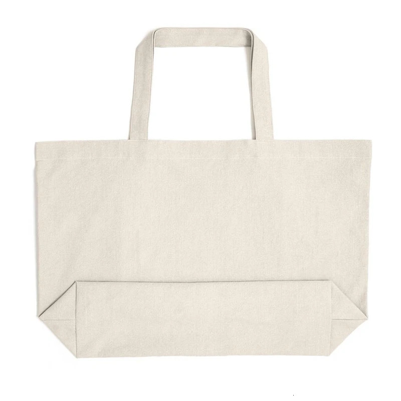 ECO Tote Reusable Cotton Women Storage Shopping Bag Fabric Cotton Cloth Beach String Handbags 250102