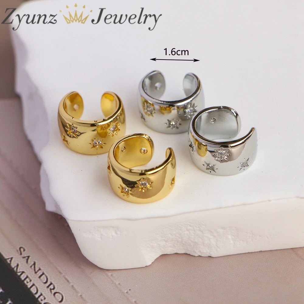 5Pairs Punk Gold Plated Ear Cuff Cartilage Ear Clip for Women No Pierced C Shape Geometric Small Earcuff Ear Wrap Earcuff Clips 250103