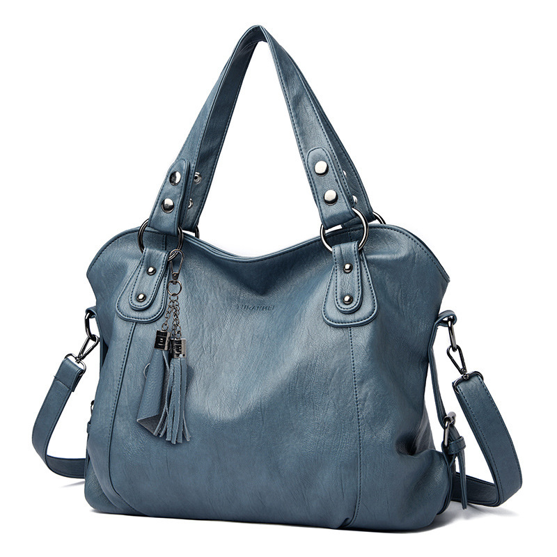 Fashion Commuter Handbag for Women 2023 New Casual Shoulder Simple and Elegant Soft Leather Crossbody Bag