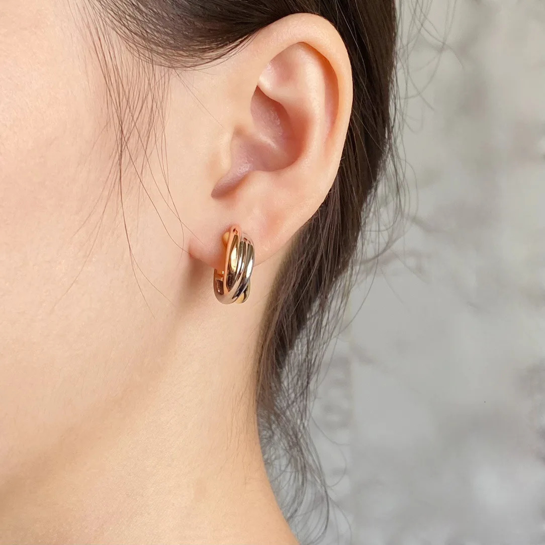 925 Sterling Silver Earrings for Women Temperament Nail Ear clip Party Premium Jewelry 250103