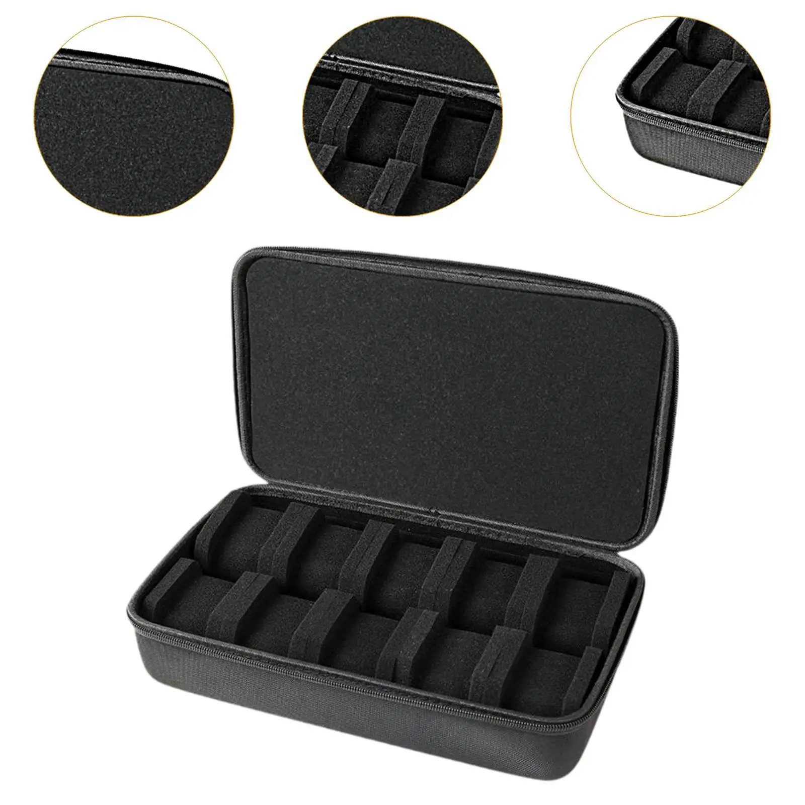 Watch Travel Case 10 Slot Watch Storage Bag Portable Watch Organizer Case for Watch Travel Case Collection Box 250102