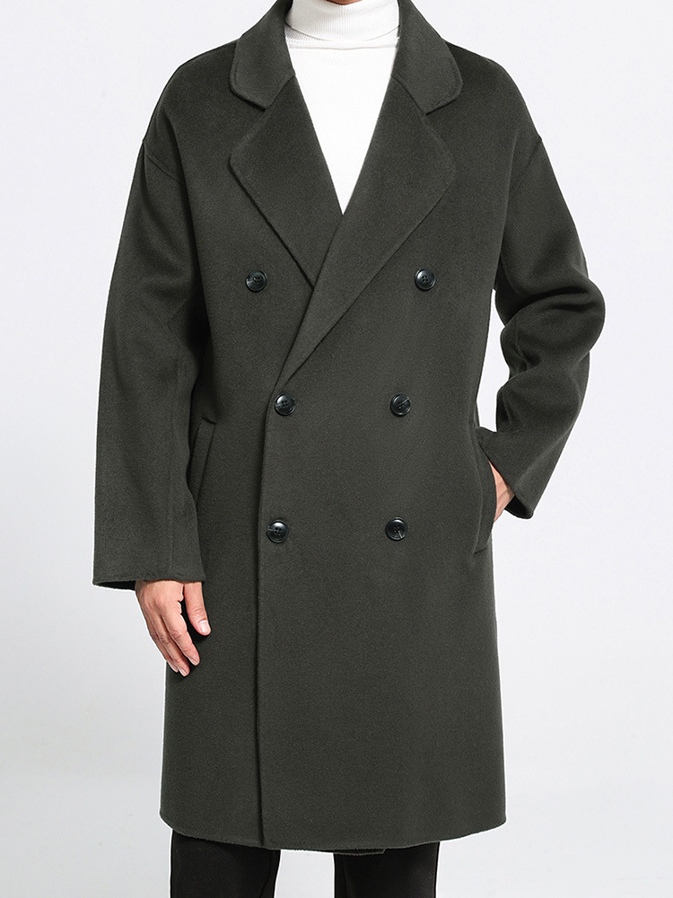 H486 Men's autumn and winter jackets, casual wear, long style, daily wear, groom wedding