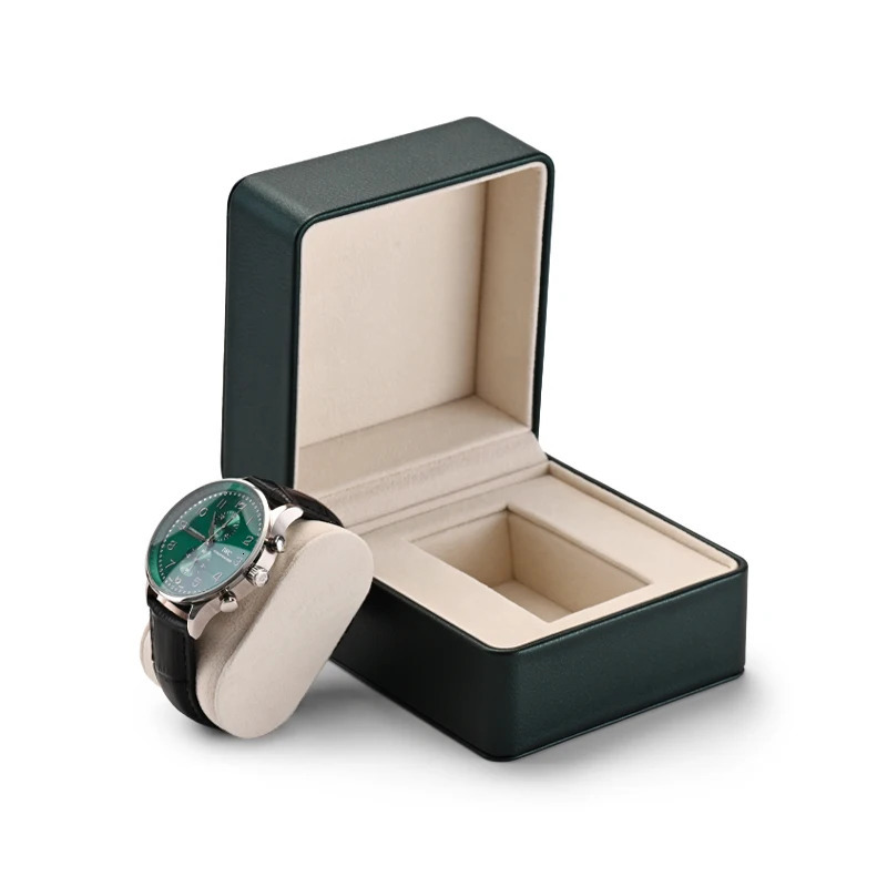 Oirlv portable watch storage box organizer classic style multifunctional watch display box PU leather watch box 250102