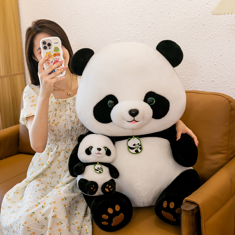Cute Panda Mascot Plush Toy - Creative Birthday Gift for Kids