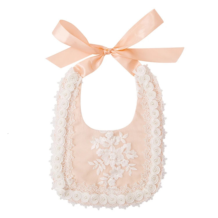 Fancy Soft Colorful Lace Baby Bibs OEM Service Sustainable 70% Cotton 30% Polyesterpolyester / Cotton Support RAND 250103
