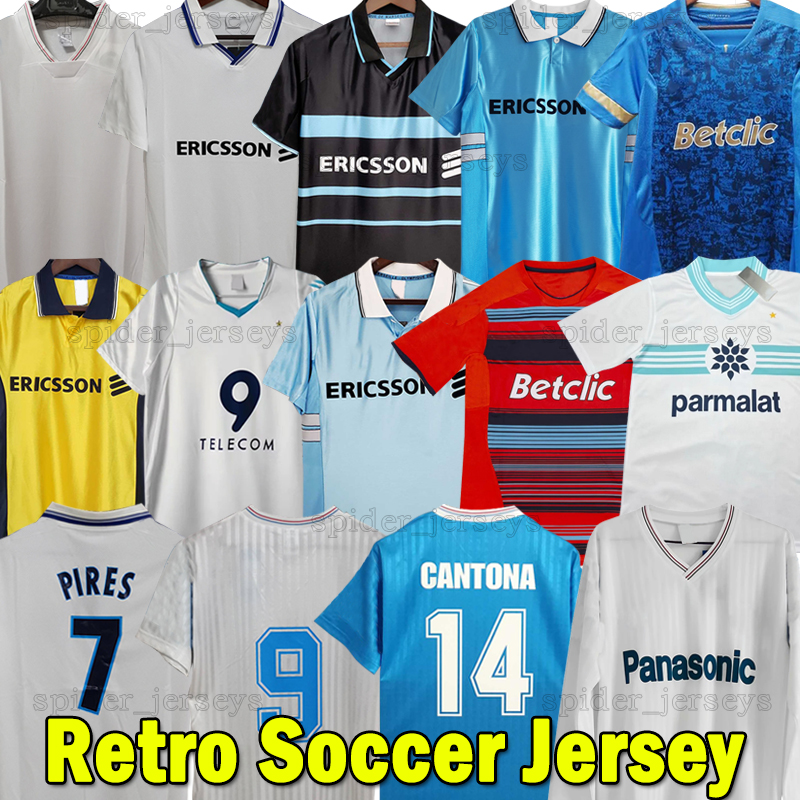 1990 91 Waddle OM MarseilleES Retro Soccer Jerseys 1993 98 99 00 long sleeves Olympique de maillot foot BOLI DESAILLY 2005 06 11 12 DESAILLY classic football shirts