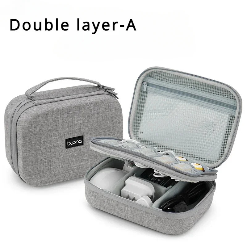 Portable Carrying Case Shockproof Storage Bag Waterproof PU Leather Shoulder Antiscratch for DJI Mini 3 ProMini RC 241226