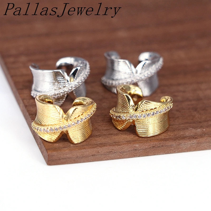 10Pairs Multi n Micro pave Zircon Ear Cuff Women No Piercings Cartilage Ear Clip earrings Jewelry Gift 250103