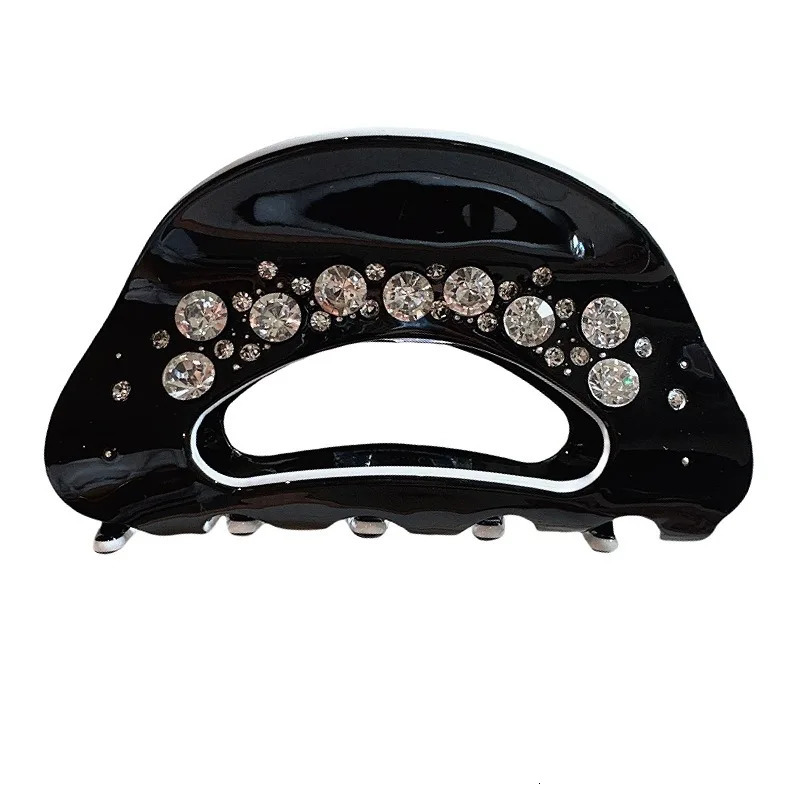 Customized handmade double-sided DIY Alphanumeric name grab hair clip unique couple gift 250102