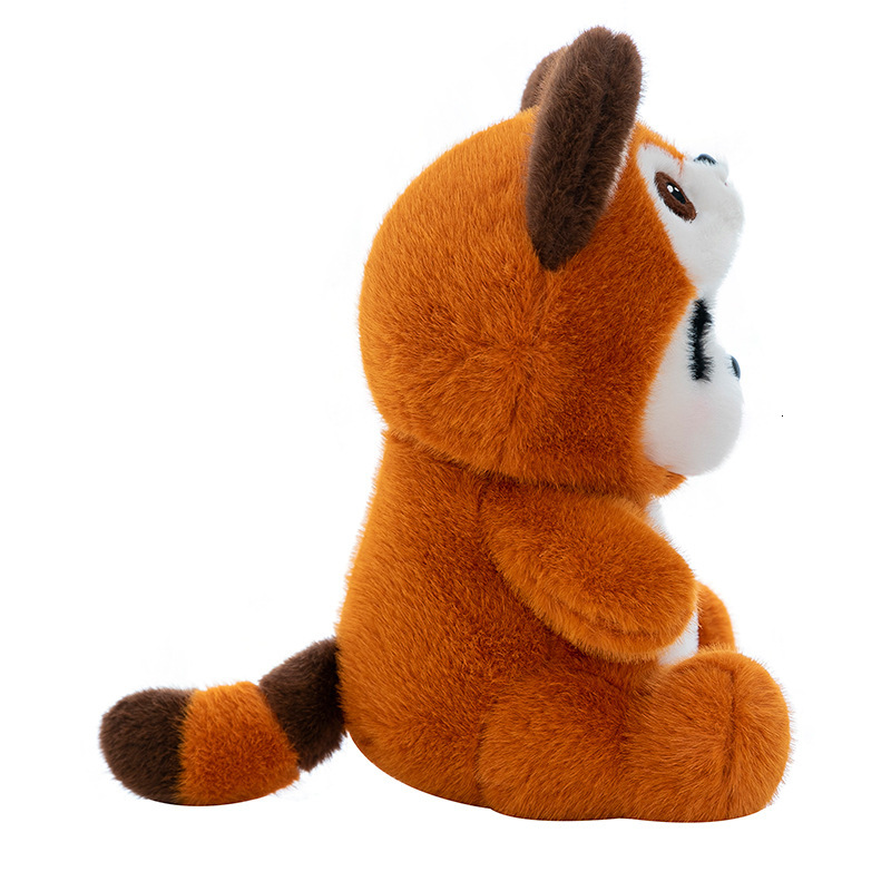 Transformable Panda to Raccoon Plush Doll - Removable Hat Design