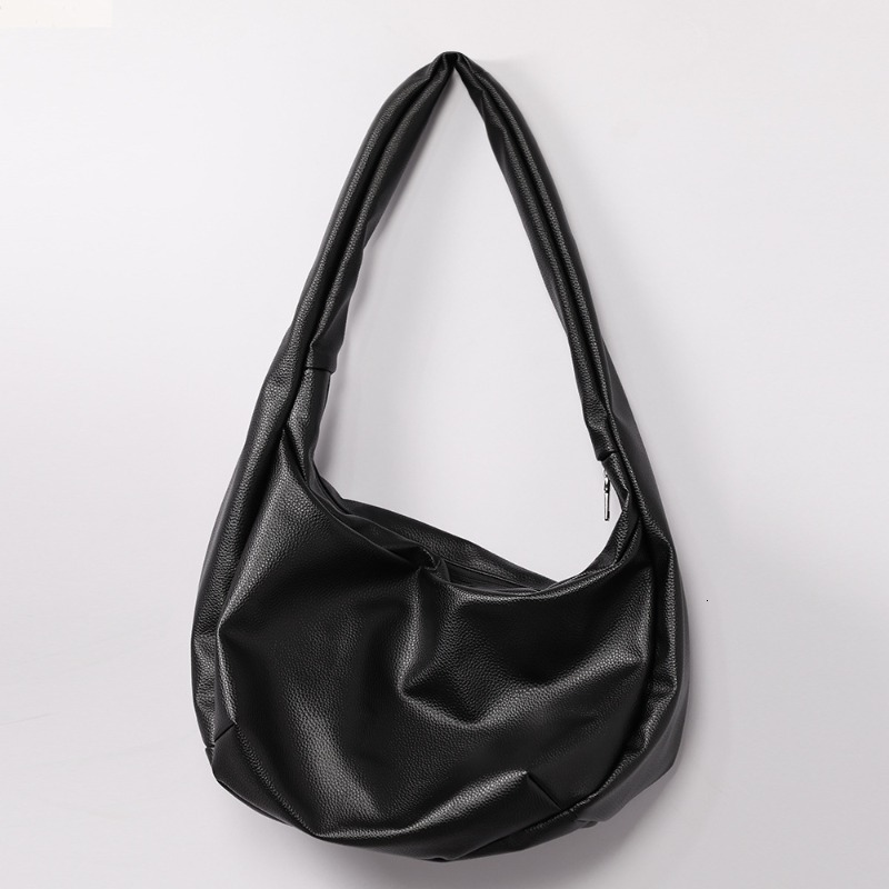 New Men's Crossbody Korean Style Dumpg Sg Bags Men Soft PU Leather Shoulder Messenger Large Capacity Travel Bag
