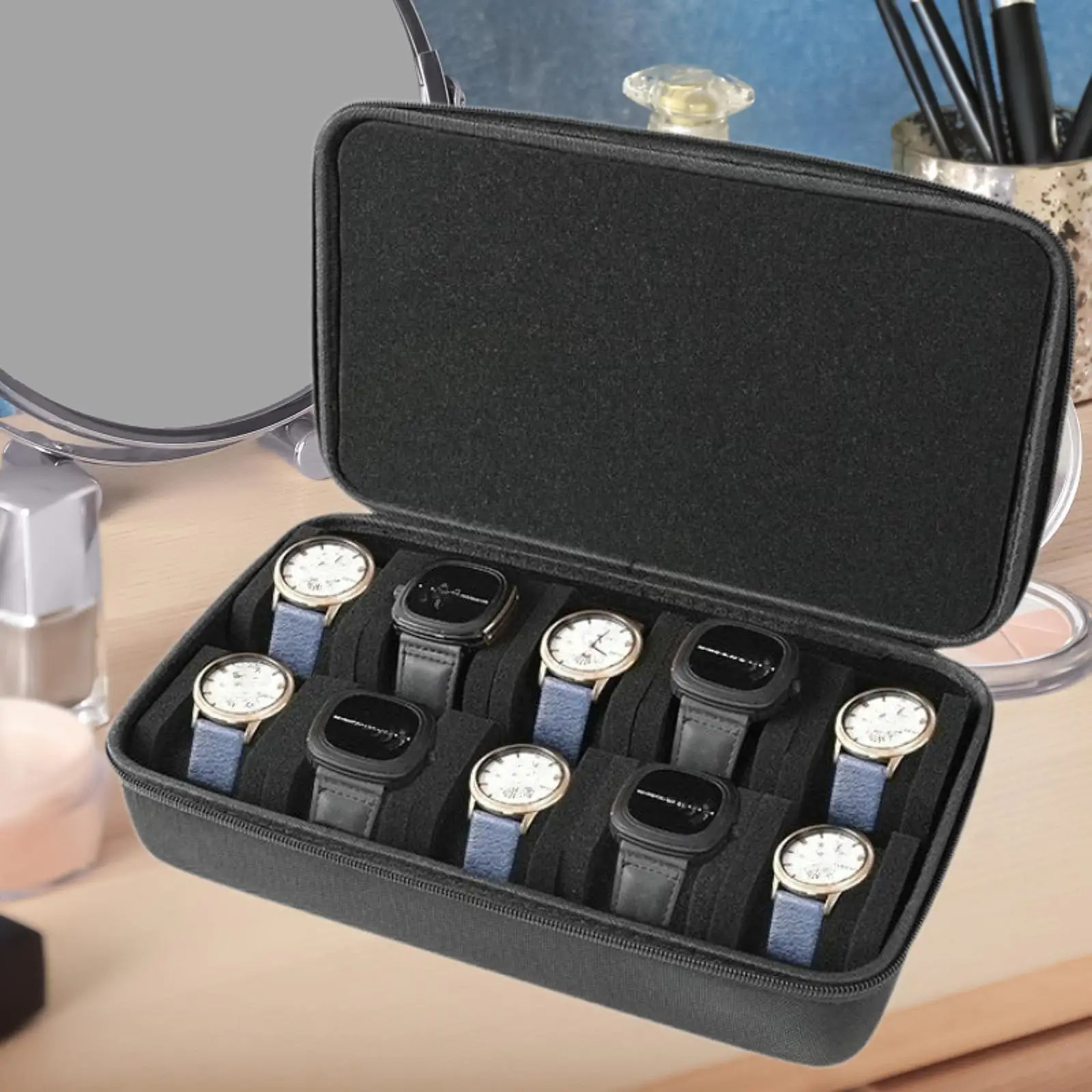 Watch travel box portable watch collection box handbag watch organizer box 250102
