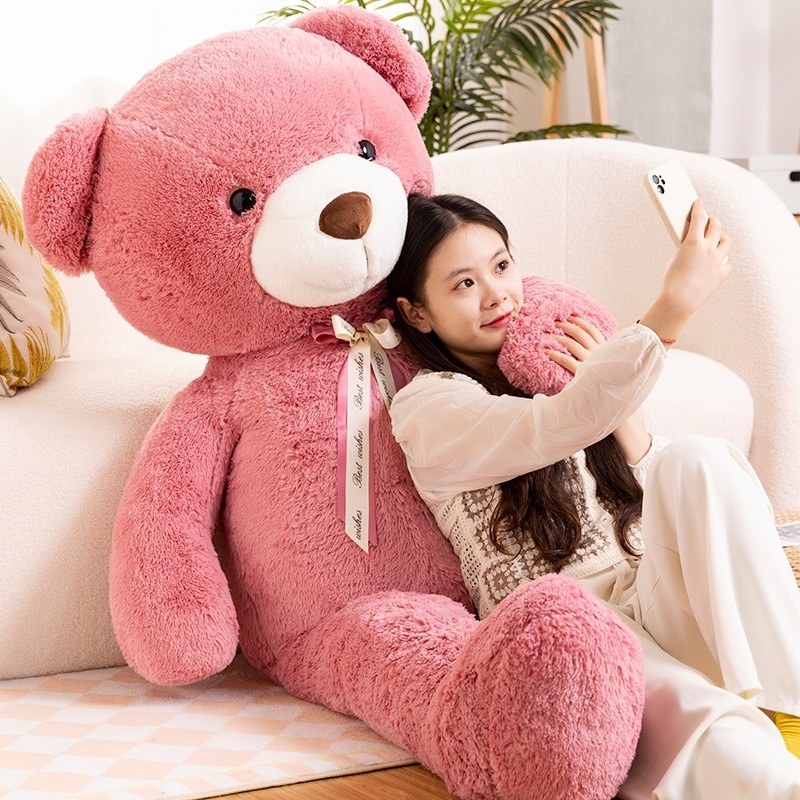 Giant Teddy Bear and Panda Plush Toy - Ideal Birthday Gift for Girls