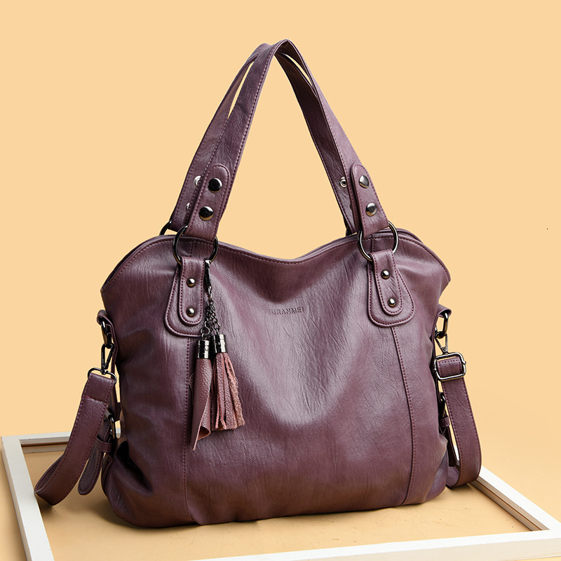 Fashion Commuter Handbag for Women 2023 New Casual Shoulder Simple and Elegant Soft Leather Crossbody Bag