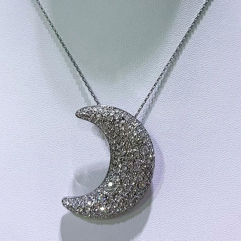 Original Summer Trendy Fashion Moon Jewelry for Women Luna Moon Goddess Necklace Earrings Set for Women Party Jewelry 250102