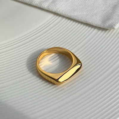 Tarnish Free 316L Stainless Steel Ring High Glossy Women Rings Bague Couple Matching Jewlery Fashion Gifts Accessories 250103