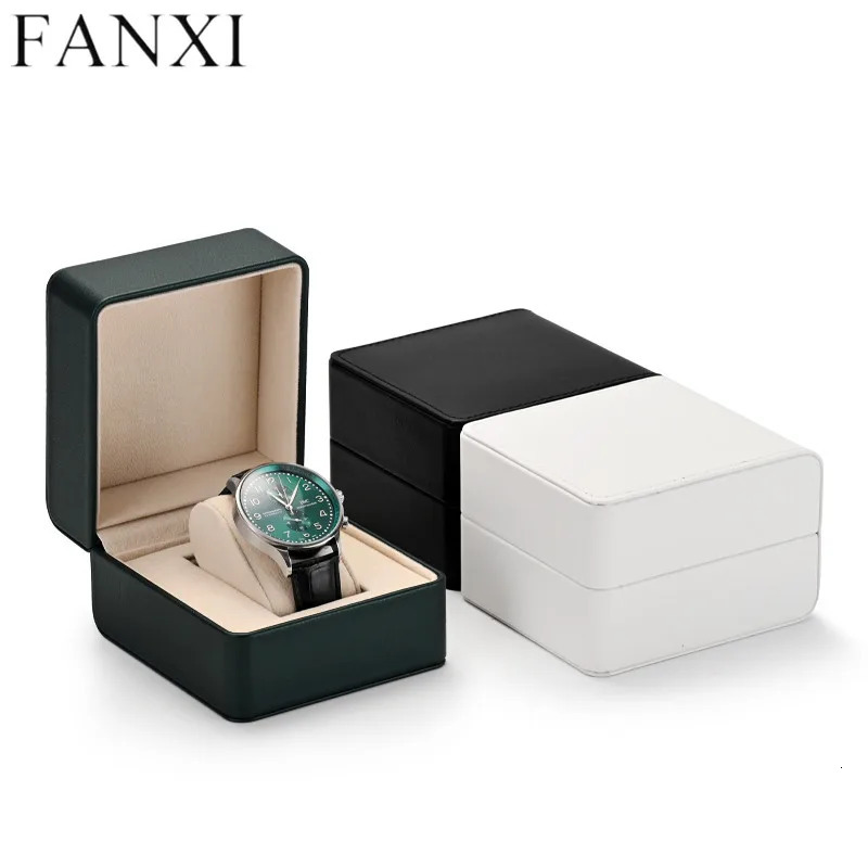 Oirlv portable watch storage box organizer classic style multifunctional watch display box PU leather watch box 250102