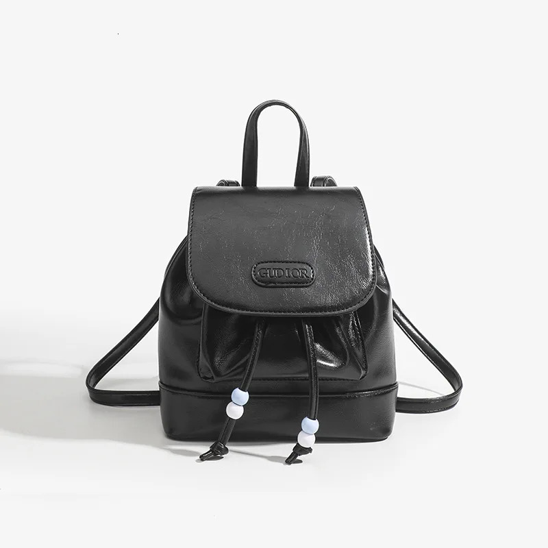 Ladies Backpacks Fashion Women PU Leather Double Shoulder Bags Small Female High-capacity Backbags Korean Casual Handbags 250102