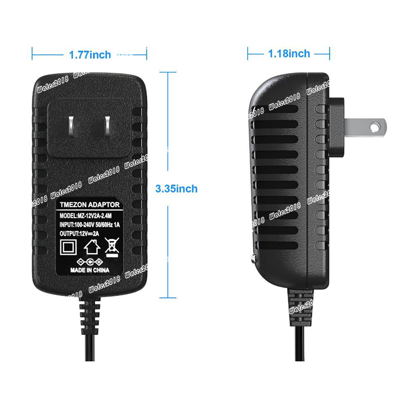 Universal Switching AC DC Power Supply Adapter 12V 2A LED light Power Adapter Plug 5.5 Connector