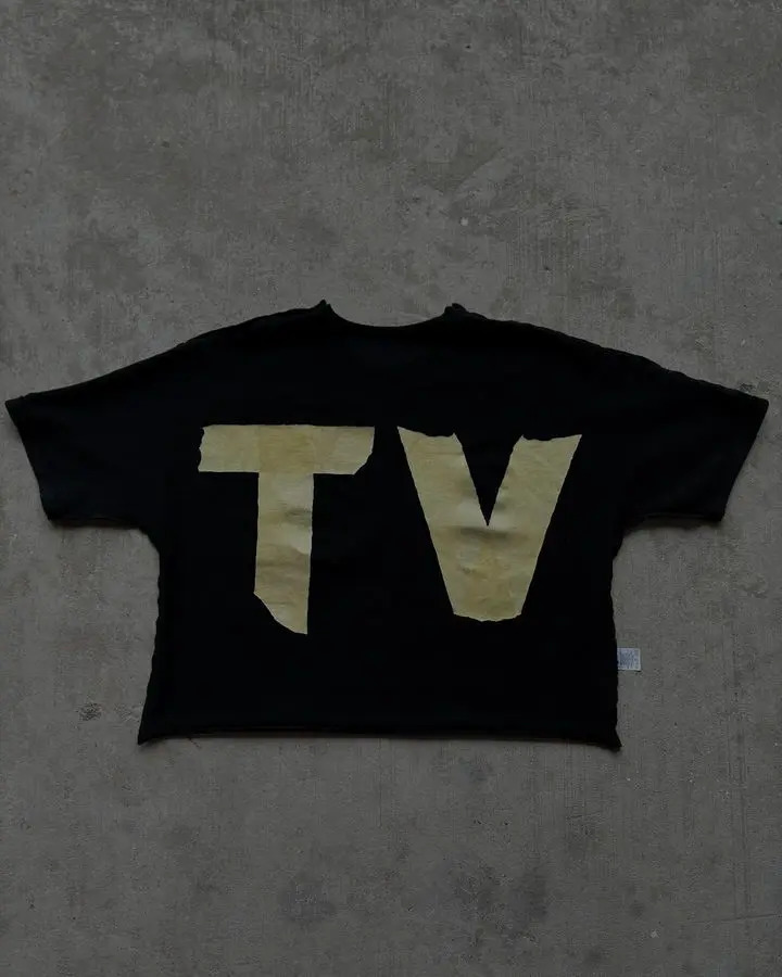 Vintage Gothic Y2k oversized mens Haruku letter printed street clothing graphic T-shirt hip-hop loose short sleeved top 241230