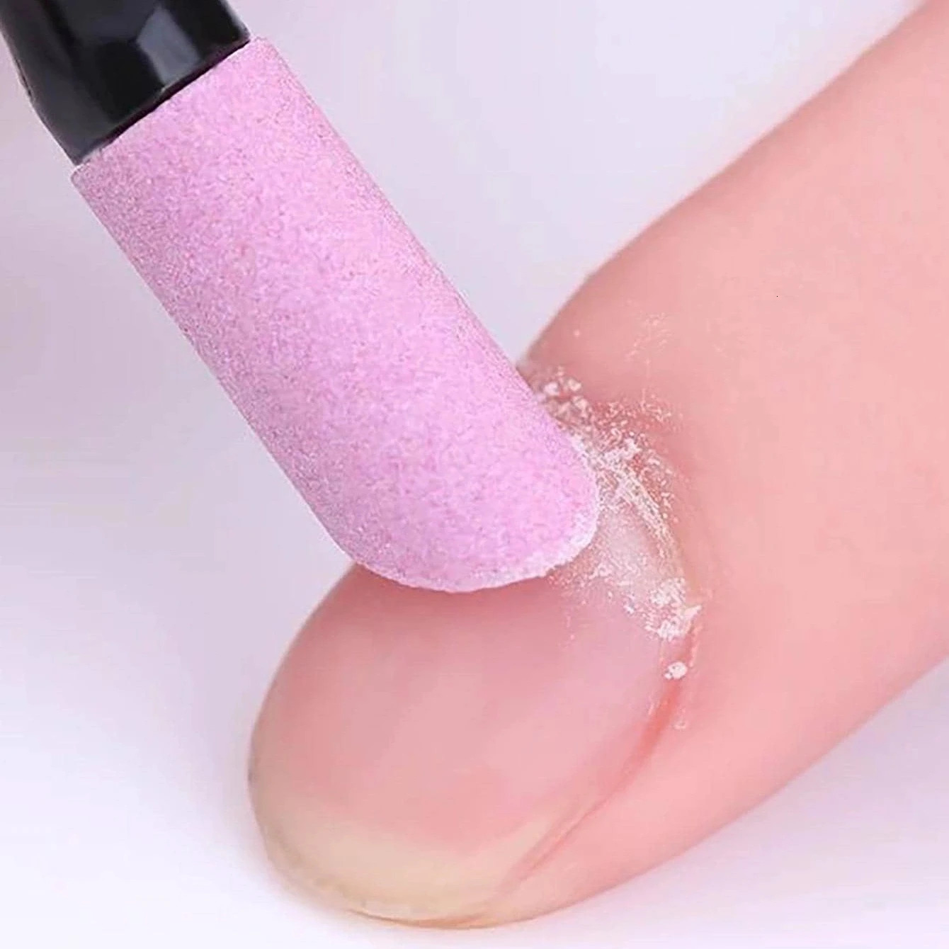 1pc5pcs Nail File Cuticle Stone Pusher Sanding Sticks Art Pen Remover Trimmer Buffer Manicure Tools 241230