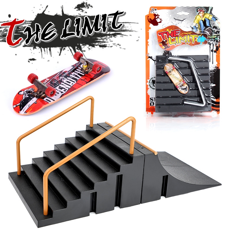 Free assembly of finger scooter, alloy model scooter, two-wheeled flat scooter, pants combination Diy sports suit