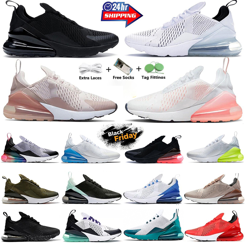 Trainers 270 270s Running Shoes Sneakers Casual triple black White nemo Blue red Pink Platform designers Mens Womens Outdoor sport shoe