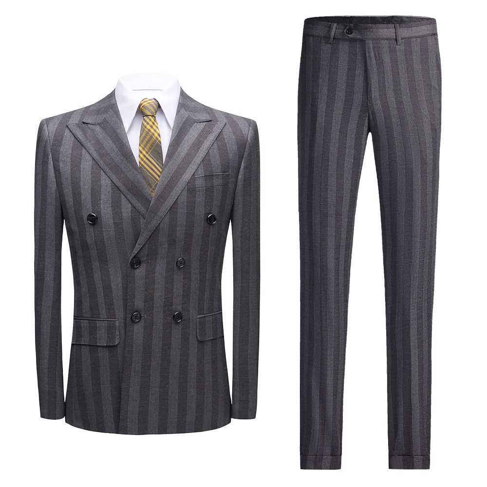 H501 Men's wedding suit business suit groom Korean slim fit