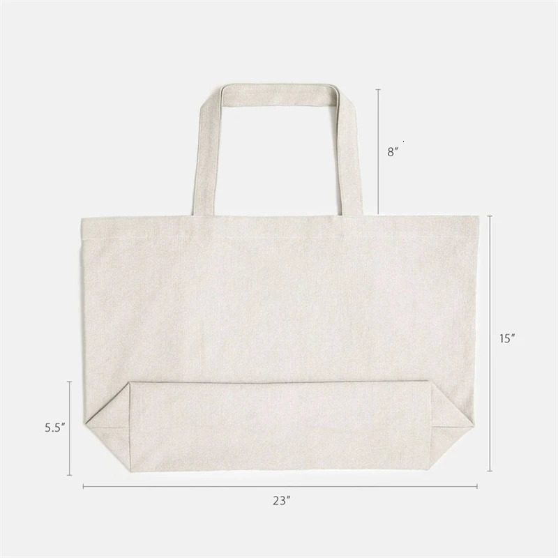 ECO Tote Reusable Cotton Women Storage Shopping Bag Fabric Cotton Cloth Beach String Handbags 250102