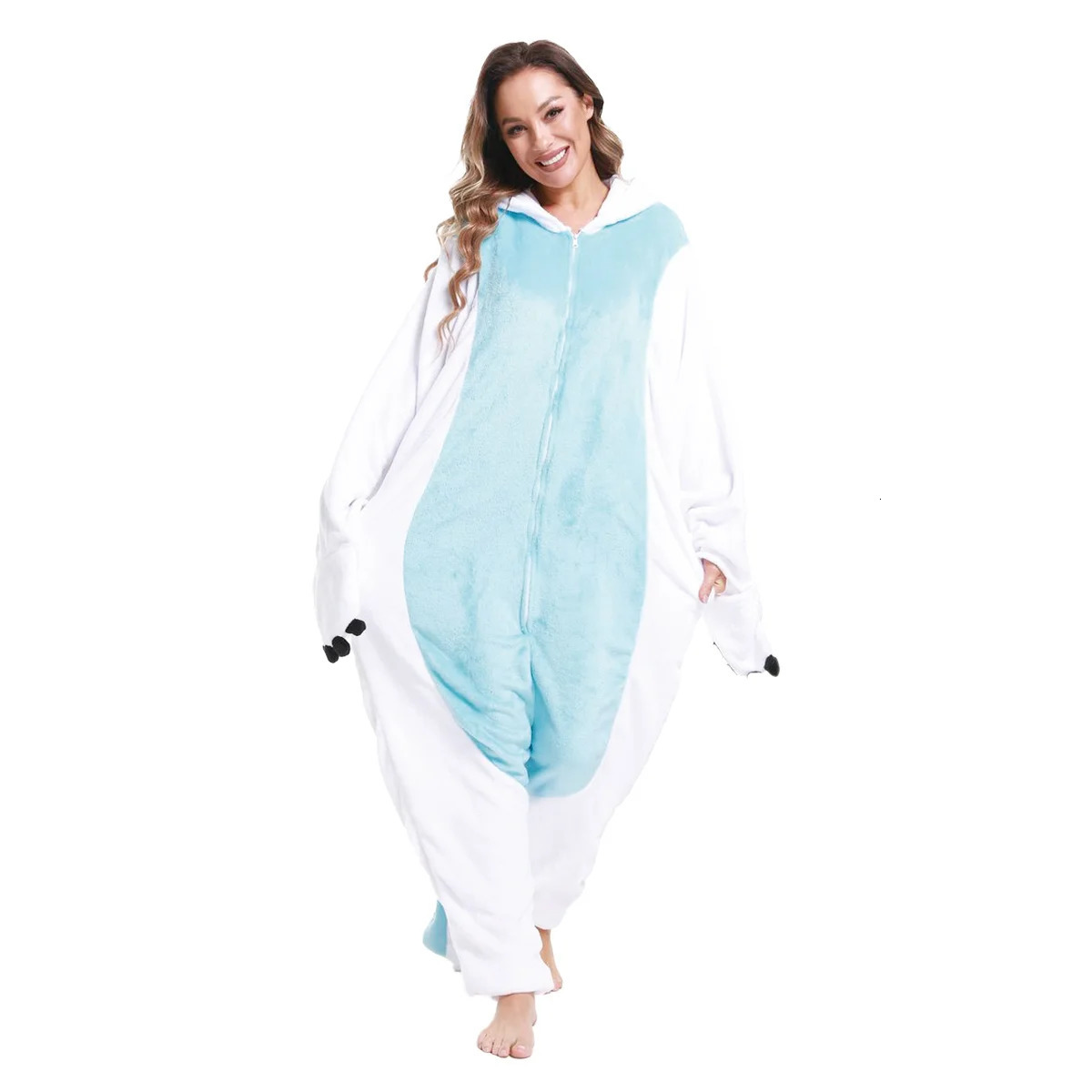 Kigurumi Toothless Onesie Pajamas Adult Jumpsuit Animal Onesies Pyjamas How to Train Dragon Pajama Cosplay Costume 250103