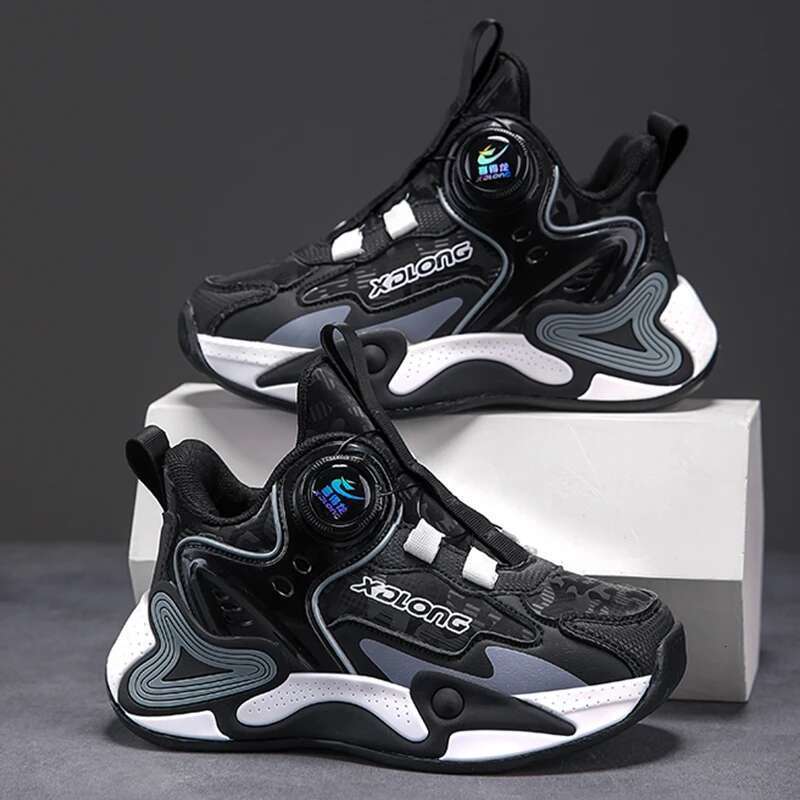 Sneake rs Cushioning Breat hable Co mfortable Running 2024 Flat Outdoor Sports Casual for Kids Tennis Shoes