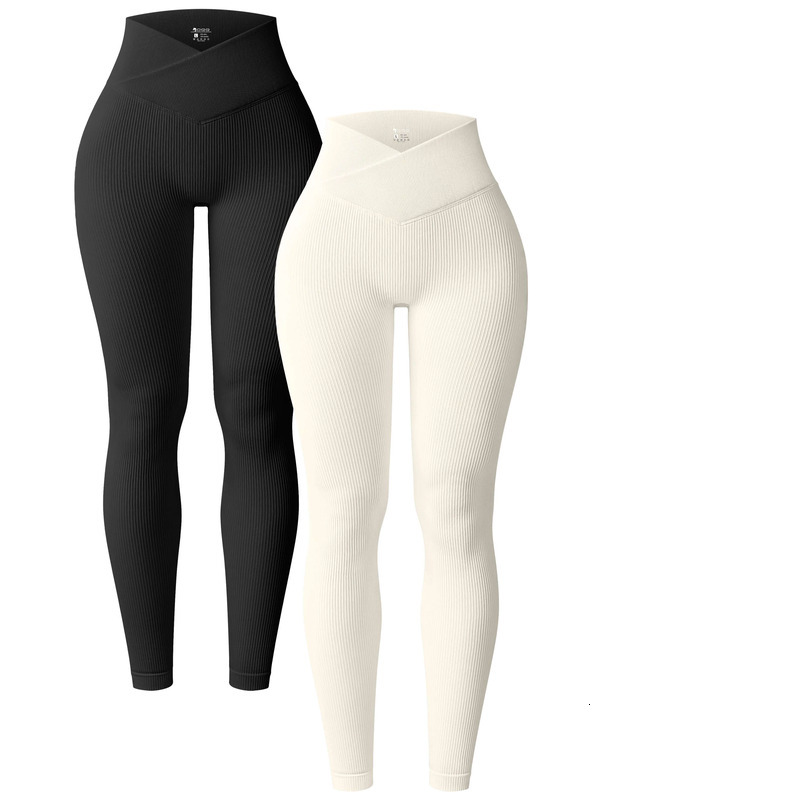 OQQ Hot Selg V Waist Fiess Pants Buttock Lifting Women Workout Leggings