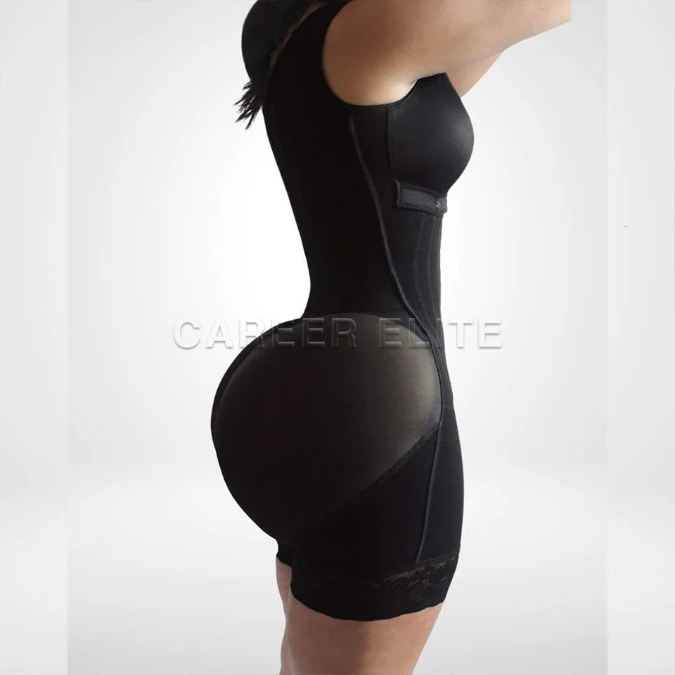 Fajas Colombianas Body Shaper High Compression Liposuction Reductoras Postpartum Girdle Stage 2 Faja for Bbl Sculpting Shapewear 250103