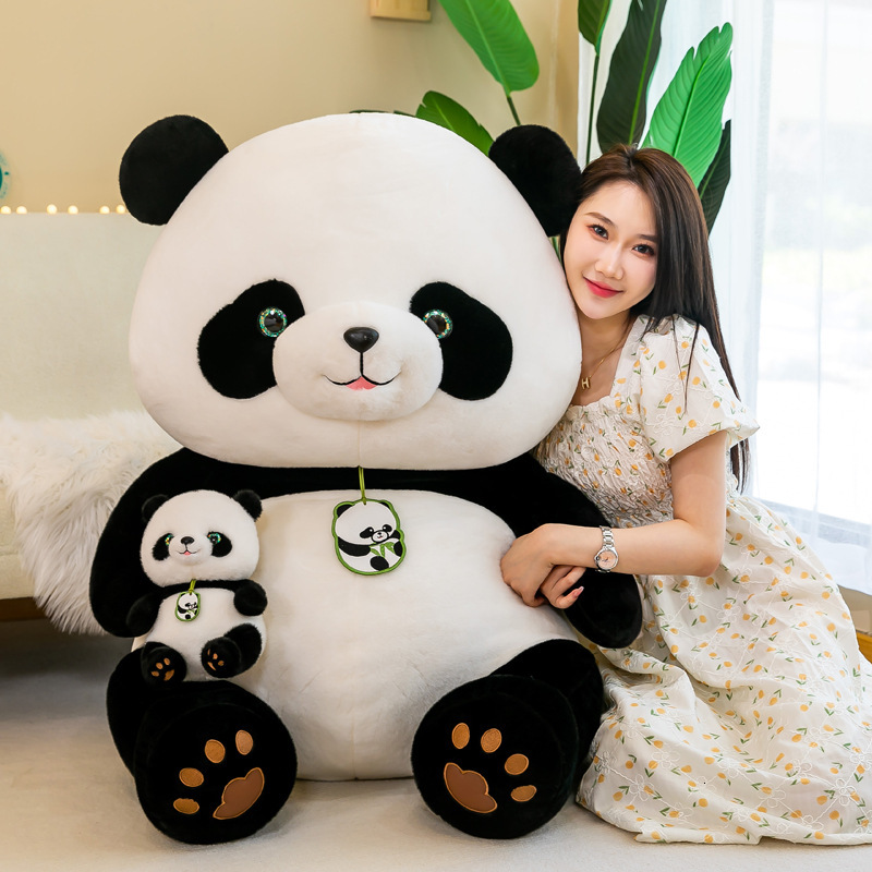 Cute Panda Mascot Plush Toy - Creative Birthday Gift for Kids