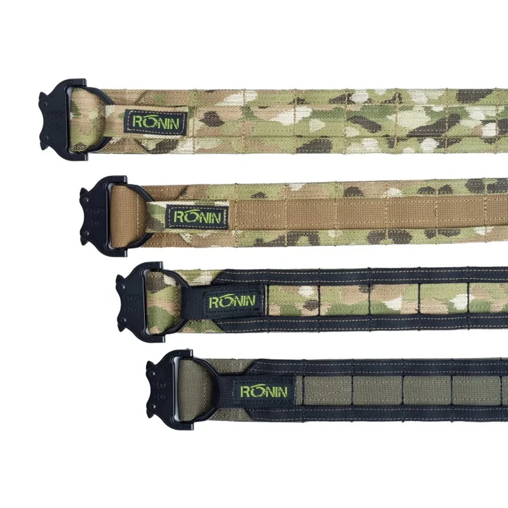 2 Inch Tactical Belt Quick Release Metal Laser Molle Mens Belts Camo Air soft Tactical Battle Belt250103
