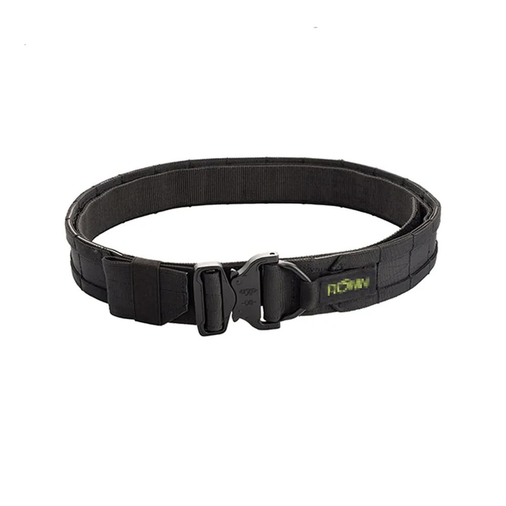 2 Inch Tactical Belt Quick Release Metal Laser Molle Mens Belts Camo Air soft Tactical Battle Belt250103