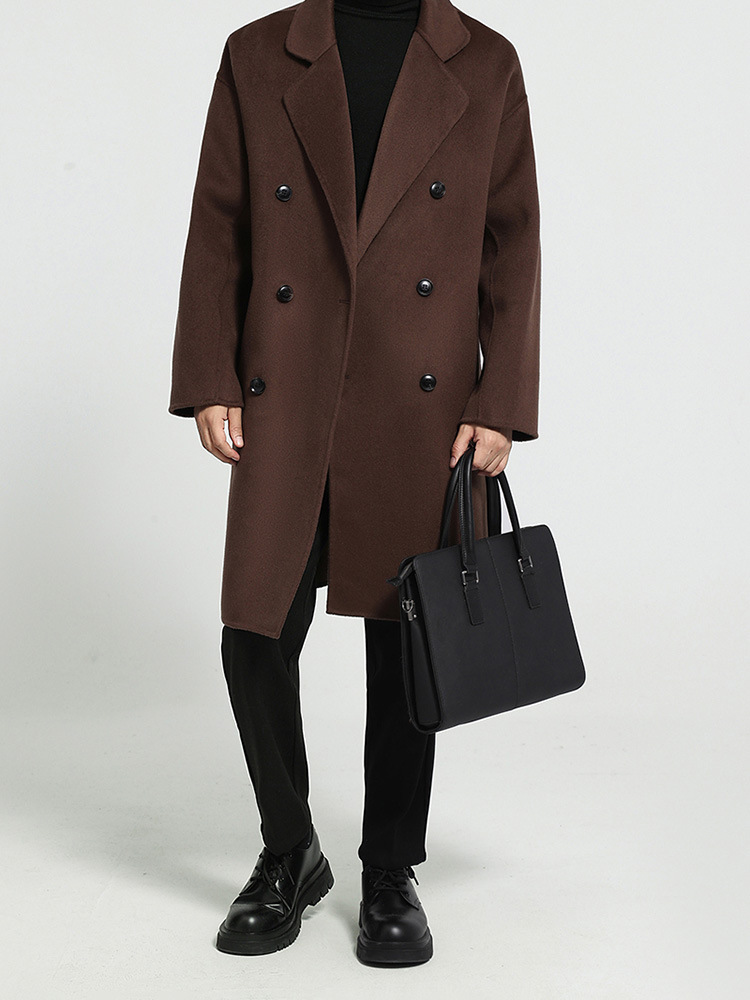 H486 Men's autumn and winter jackets, casual wear, long style, daily wear, groom wedding