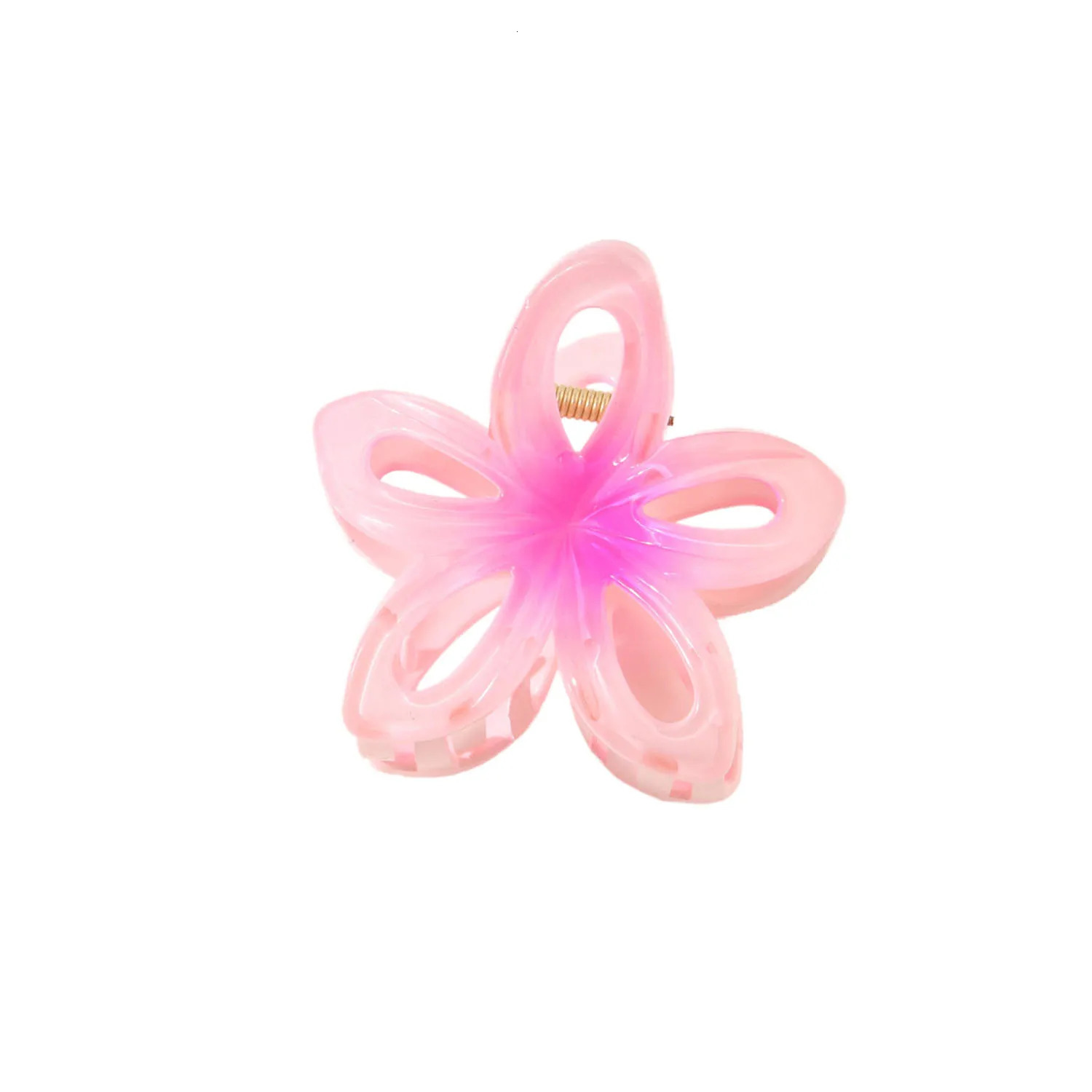 6 pieces of flower claw clip claw clip female anti slip hair clip thick hair girl gift claw clip 250102