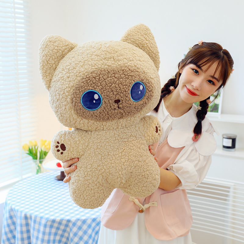 Adorable Blue-Eyed Cat Stuffed Animal - Perfect Birthday Gift