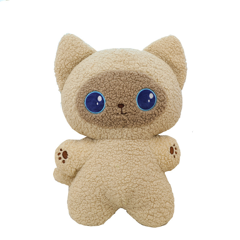 Adorable Blue-Eyed Cat Stuffed Animal - Perfect Birthday Gift