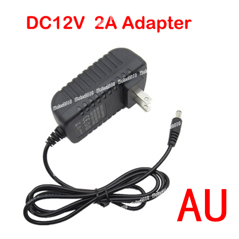 Universal Switching AC DC Power Supply Adapter 12V 2A LED light Power Adapter Plug 5.5 Connector