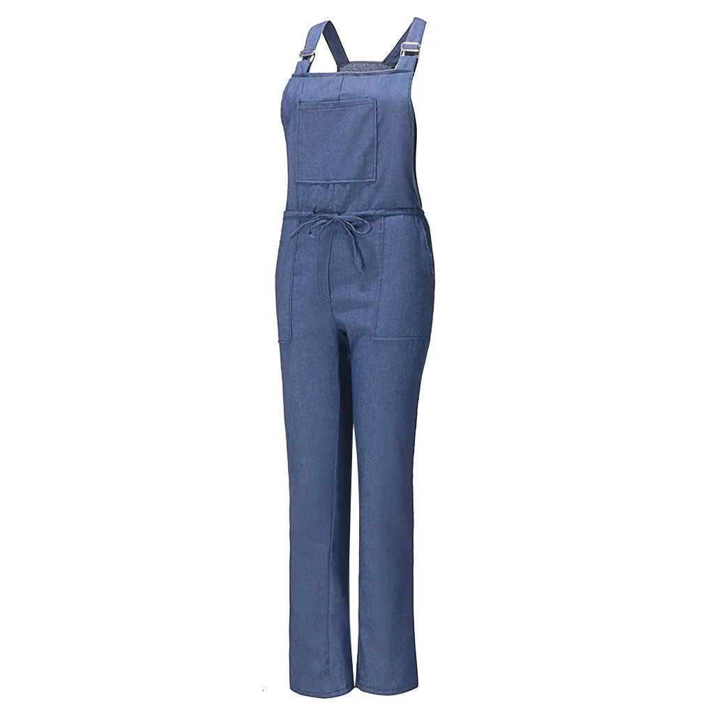WomenS Summer Jumpsuit Jumpsuits Pants Trousers Jeans Long Women Denim Overalls Dungarees Bib WomenS Roupas Femininas 241230