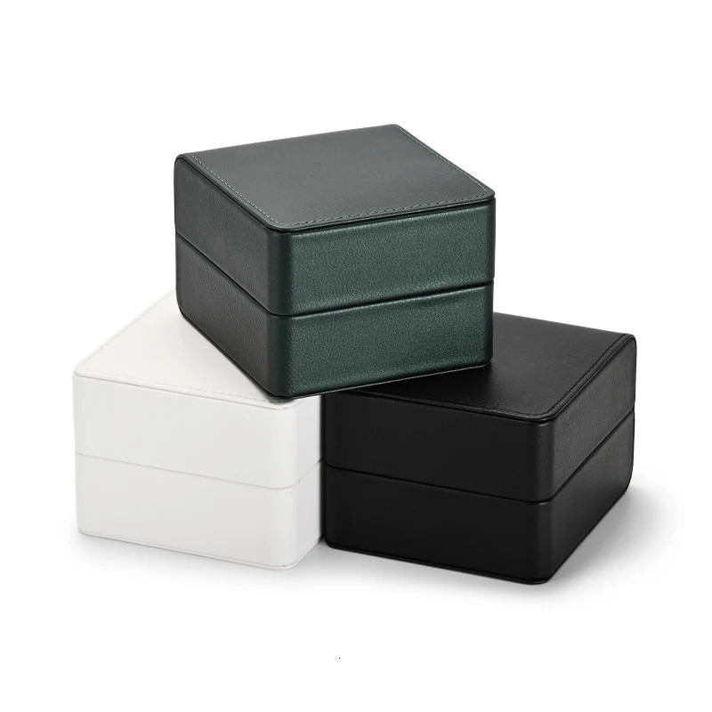 Oirlv portable watch storage box organizer classic style multifunctional watch display box PU leather watch box 250102